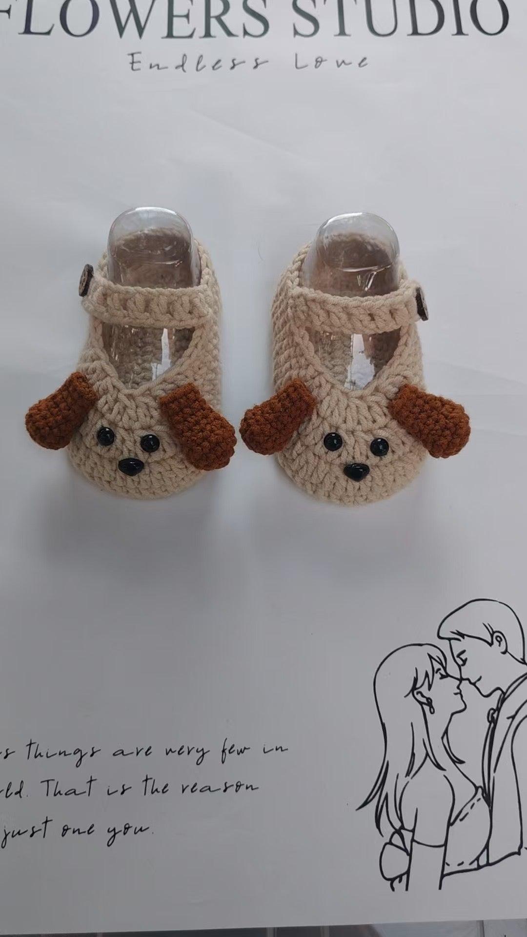 Pantofole per bambini fatte a mano